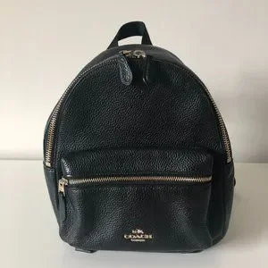 Coach Bags Coach Mini Charlie Backpack Rucksack Billie 38263 3762 Black Poshmark
